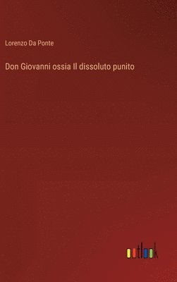 bokomslag Don Giovanni ossia Il dissoluto punito