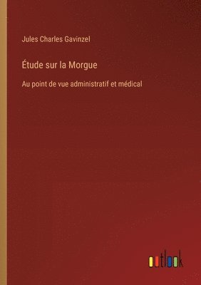 bokomslag tude sur la Morgue