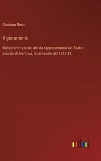 bokomslag giuramento