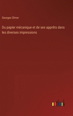 bokomslag Du papier mcanique et de ses apprts dans les diverses impressions