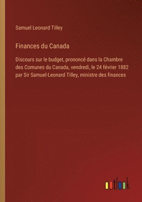 bokomslag Finances du Canada