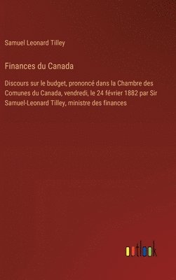 bokomslag Finances du Canada