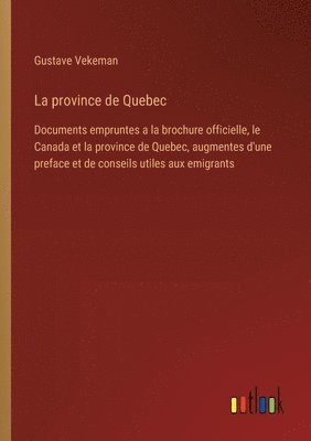 La province de Quebec 1