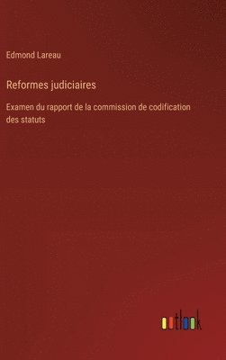 bokomslag Reformes judiciaires