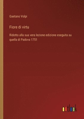 bokomslag Fiore di virtu