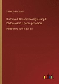 bokomslag Il ritorno di Gennariello dagli studj di Padova ossia Il pazzo per amore