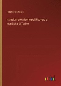 bokomslag Istruzioni provvisorie pel Ricovero di mendicit di Torino