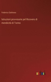 bokomslag Istruzioni provvisorie pel Ricovero di mendicit di Torino