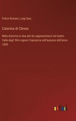 bokomslag Caterina di Cleves