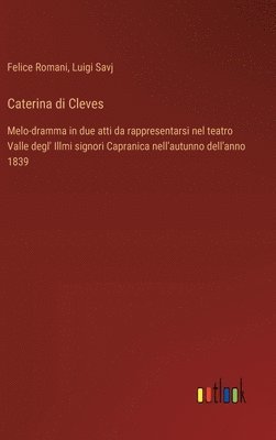 bokomslag Caterina di Cleves