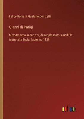 bokomslag Gianni di Parigi
