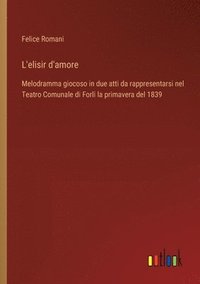 bokomslag L'elisir d'amore