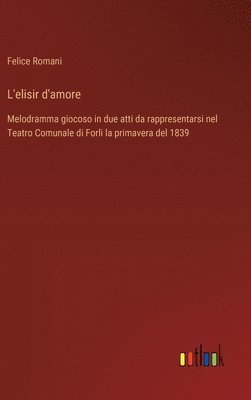 bokomslag L'elisir d'amore