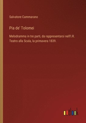 bokomslag Pia de' Tolomei