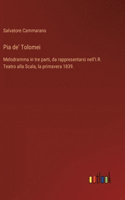 bokomslag Pia de' Tolomei