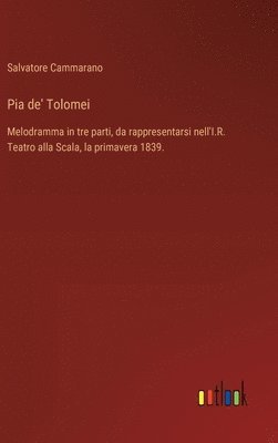 bokomslag Pia de' Tolomei