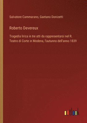 bokomslag Roberto Devereux