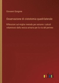 bokomslag Osservazione di cistotomia quadrilaterale