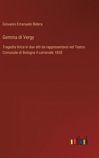 bokomslag Gemma di Vergy