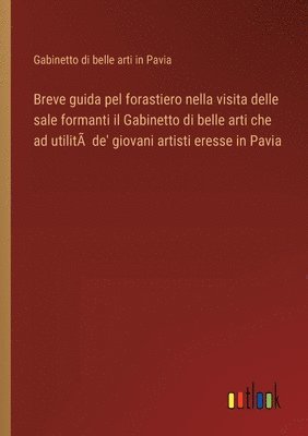 bokomslag Breve guida pel forastiero nella visita delle sale formanti il Gabinetto di belle arti che ad utilit de' giovani artisti eresse in Pavia