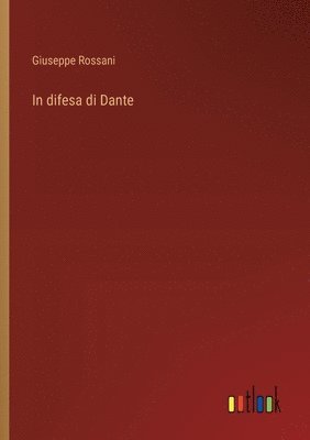 bokomslag In difesa di Dante