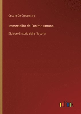 bokomslag Immortalit dell'anima umana