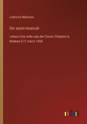 bokomslag Dei suoni musicali