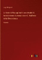 bokomslag Le feste di Pisa agl'incliti concittadini B. Bartolommeo Aiutamicristo e S. Walfredo della Gherardesca: Ricordo