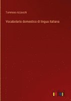 bokomslag Vocabolario domestico di lingua italiana