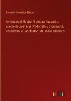 bokomslag Annotazioni illustranti cinquantaquattro specie di crostacei (Podottalmi, Stomapodi, Edriottalmi e Succhiatori) del mare adriatico