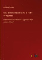 Sulla immortalit dell'anima di Pietro Pomponazzi 1