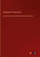 bokomslag Relazione e Programma