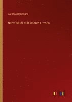 bokomslag Nuovi studi sull' atlante Luxoro