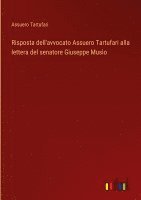 bokomslag Risposta dell'avvocato Assuero Tartufari alla lettera del senatore Giuseppe Muso