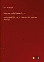 Mmoires et observations 1