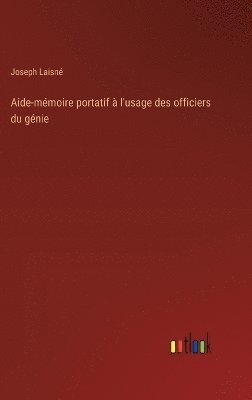 bokomslag Aide-mémoire portatif à l'usage des officiers du génie