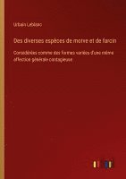 bokomslag Des diverses espces de morve et de farcin