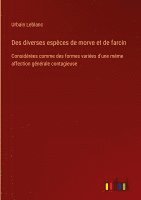 bokomslag Des diverses espces de morve et de farcin