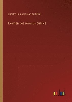 Examen des revenus publics
