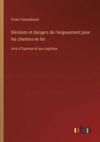 bokomslag Draison et dangers de l'engouement pour les chemins en fer