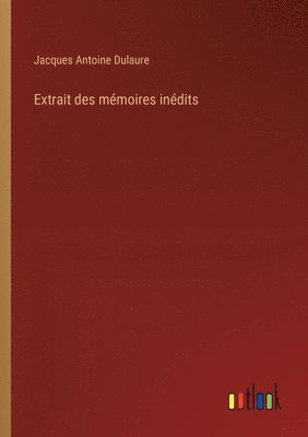 Extrait des mémoires inédits