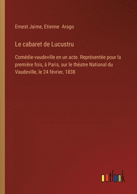 bokomslag Le cabaret de Lucustru