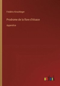 bokomslag Prodrome de la flore d'Alsace