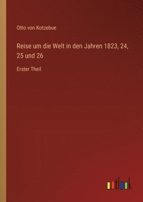 bokomslag Reise um die Welt in den Jahren 1823, 24, 25 und 26