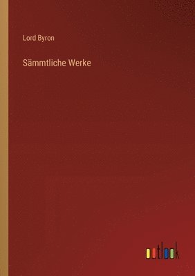 bokomslag Sämmtliche Werke