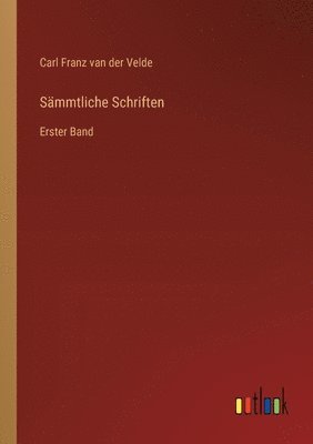 bokomslag Smmtliche Schriften