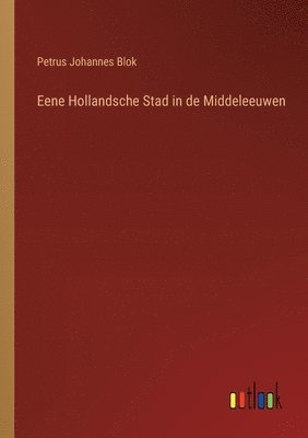 bokomslag Eene Hollandsche Stad in de Middeleeuwen