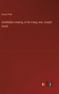 bokomslag Goddelijke roeping, of de vraag, was Joseph Smith