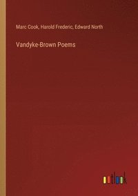 bokomslag Vandyke-Brown Poems