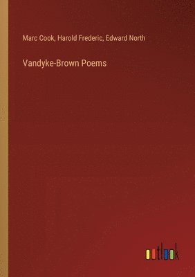 bokomslag Vandyke-Brown Poems